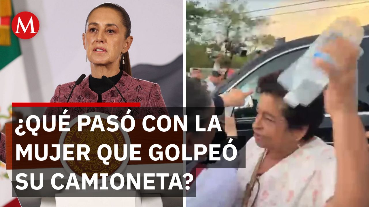 Sheinbaum revela qué ocurrió tras el incidente con su camioneta en Tampico