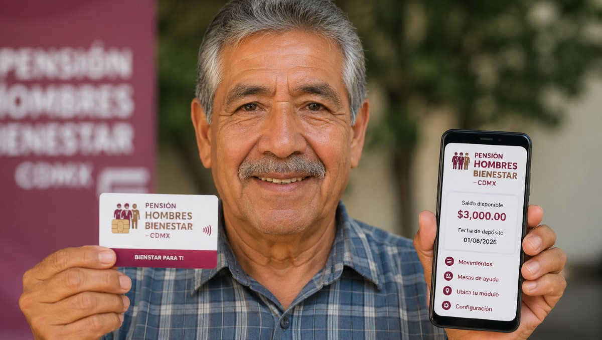 Vinculación de la tarjeta con la aplicación de la Pensión Hombres Bienestar | IA DISCOVER