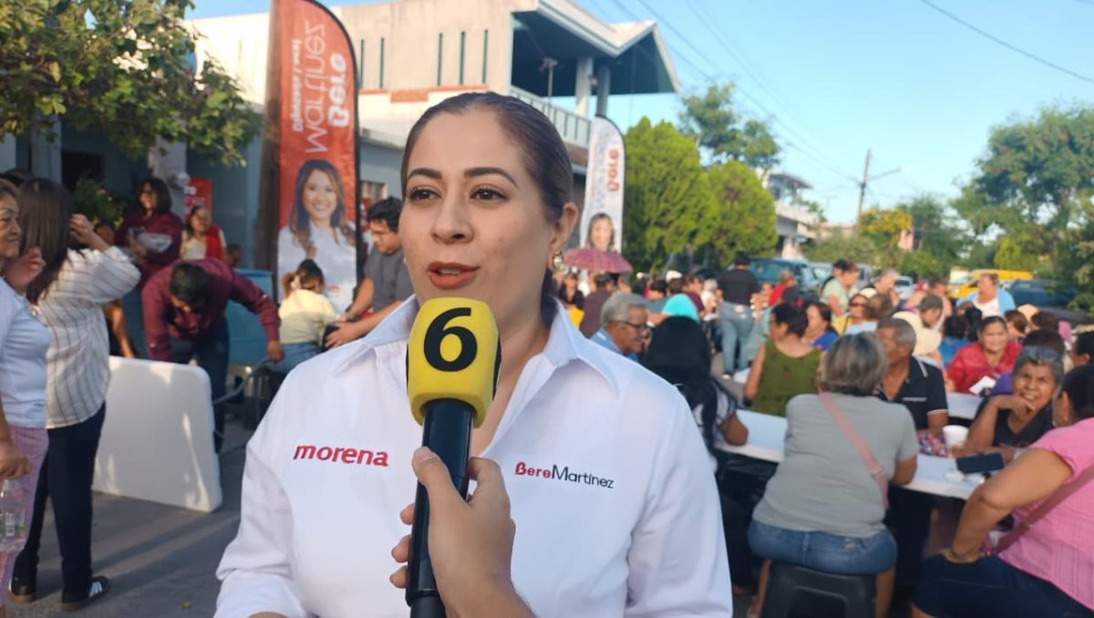 Berenice Martínez Díaz, diputada local de Morena. | Lolita Lastra