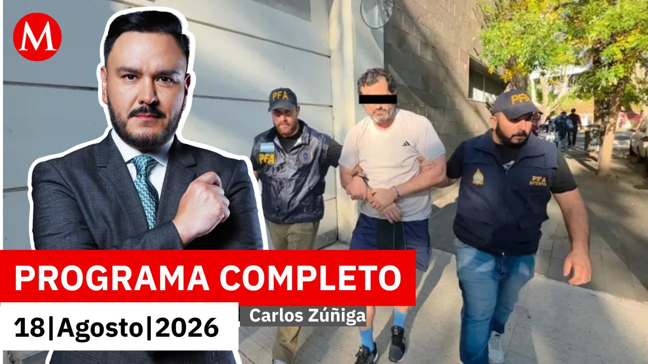 Contraalmirante Farías Laguna será trasladado a México | Carlos Zúñiga, 18 de agosto de 2026