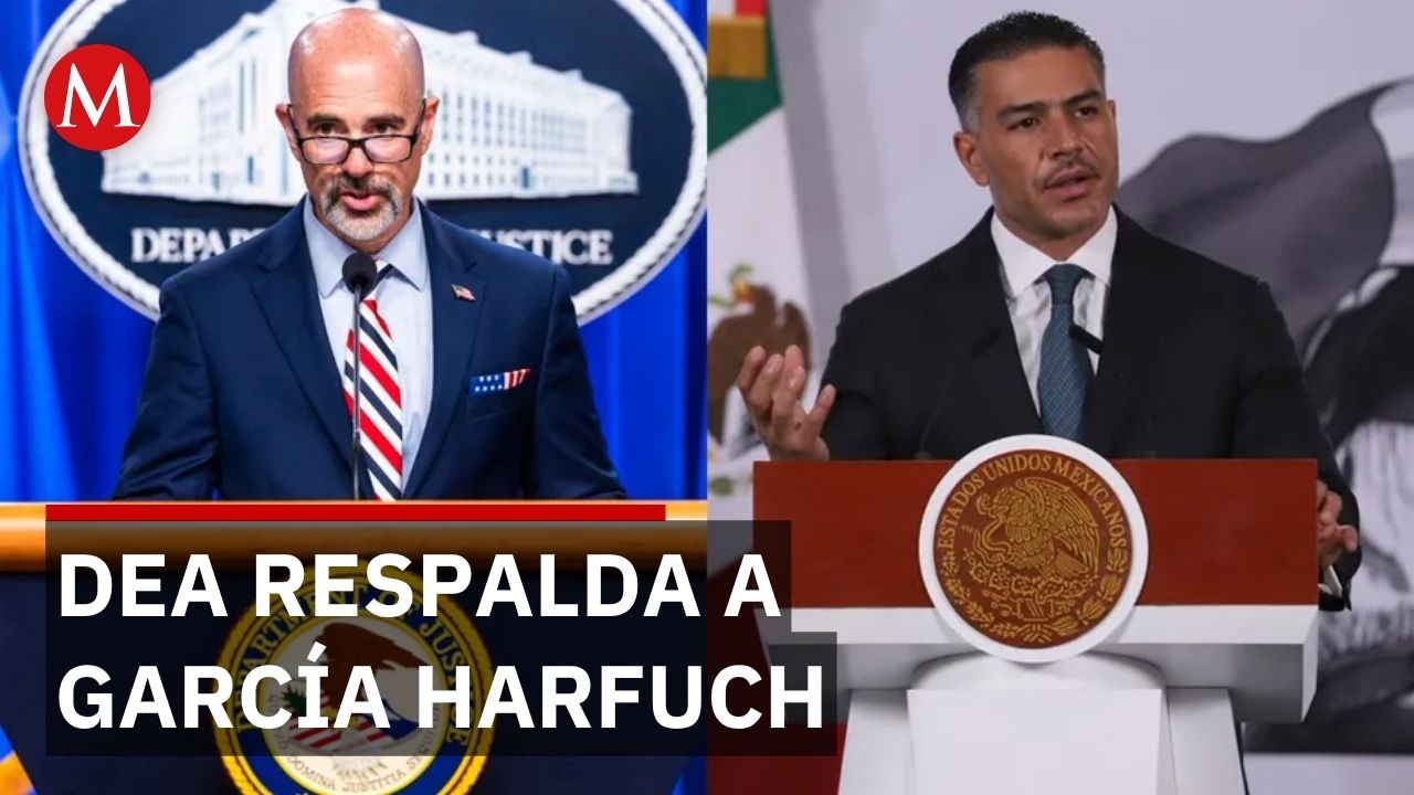 DEA respalda a García Harfuch mientras México y EU coordinan lucha contra narco