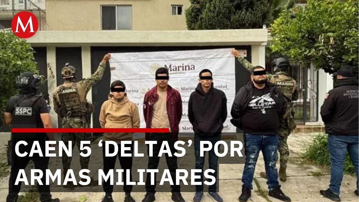 Cinco detenidos con armamento militar en Zapopan enfrentan prisión preventiva por drogas