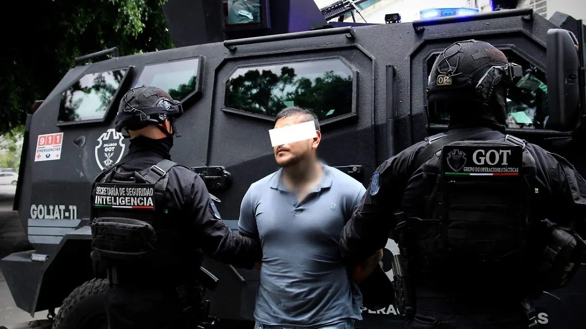 Emanuel 'N' fue detenido en Tlajomulco el pasado 10 de junio (cortesía)
