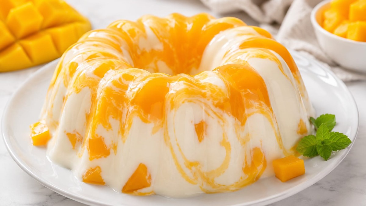 Gelatina de mango con yogurt: ¿Cuánta tarda en hacerse? | IA