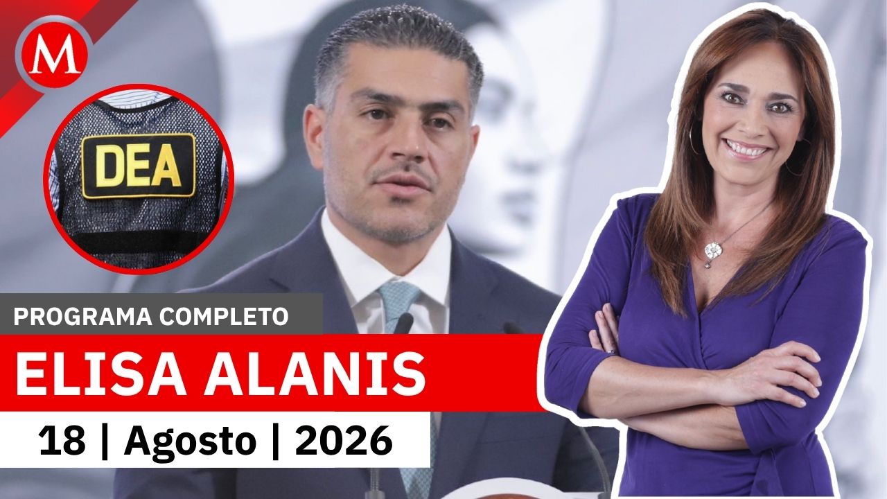 Harfuch es reconocido por la DEA por su trabajo en seguridad | Elisa Alanís, 18 de agosto de 2026