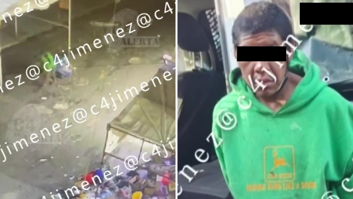 Un hombre abandonó un cuerpo en Tepito, fue captado en video y posteriormente detenido. | Foto: Carlos Jiménez