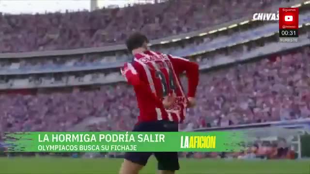 'La Hormiga' González con un pie en Europa | Milenio Noticias: La Afición, 17 de agosto de 2026
