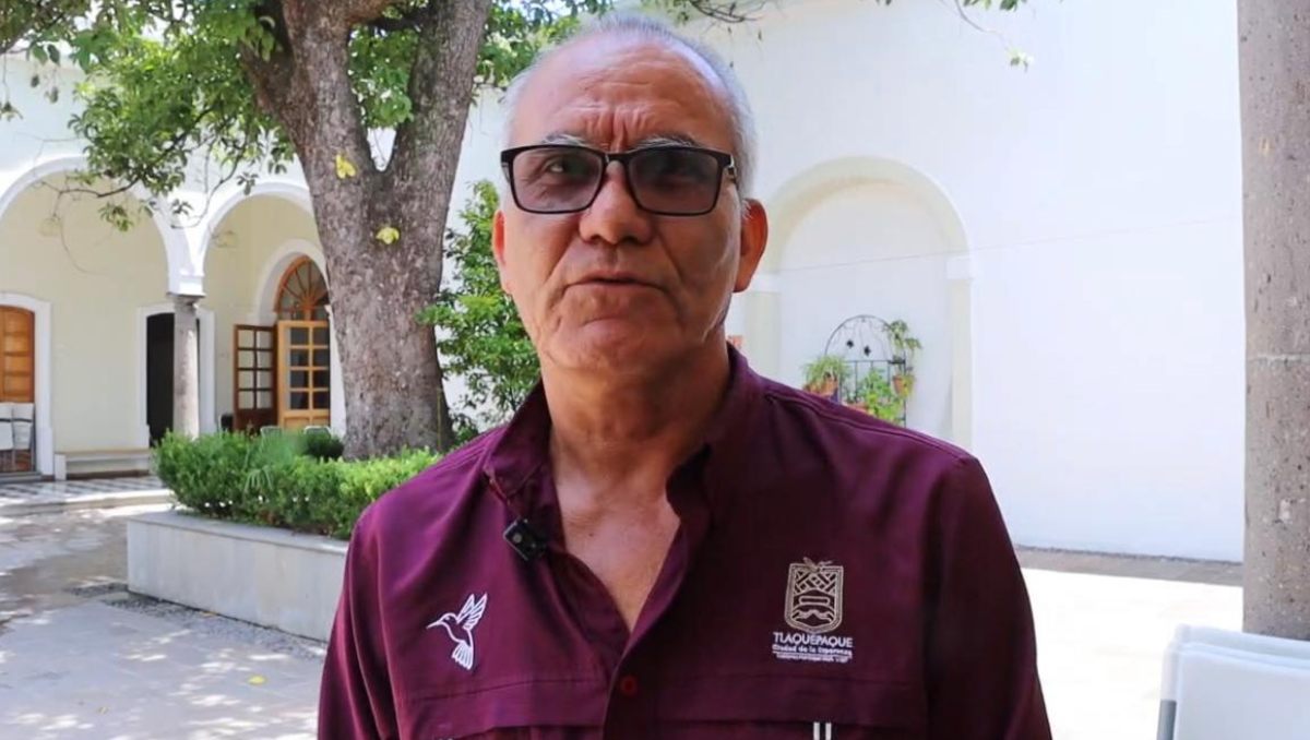 Jaime Sandoval, represante de Promoción y Difusión Cultural de Tlaquepaque (Roberto Hurtado)