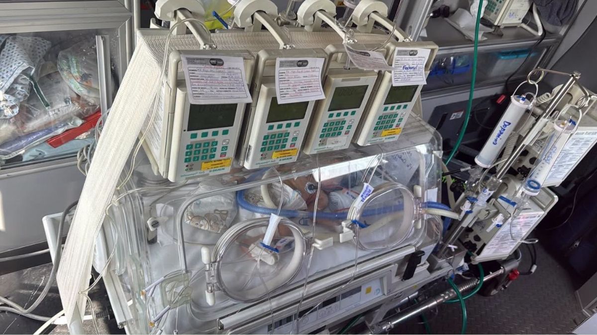 María será atendida por especialistas en cardiología pediátrica. | Sistema de Urgencias del Estado de Guanajuato (SUEG)