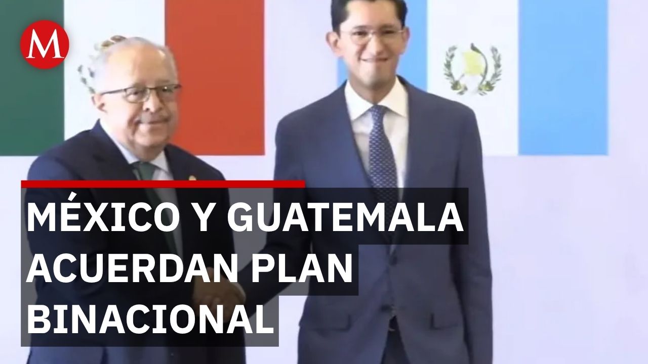 México y Guatemala buscan paz con acuerdos en seguridad, economía y migración
