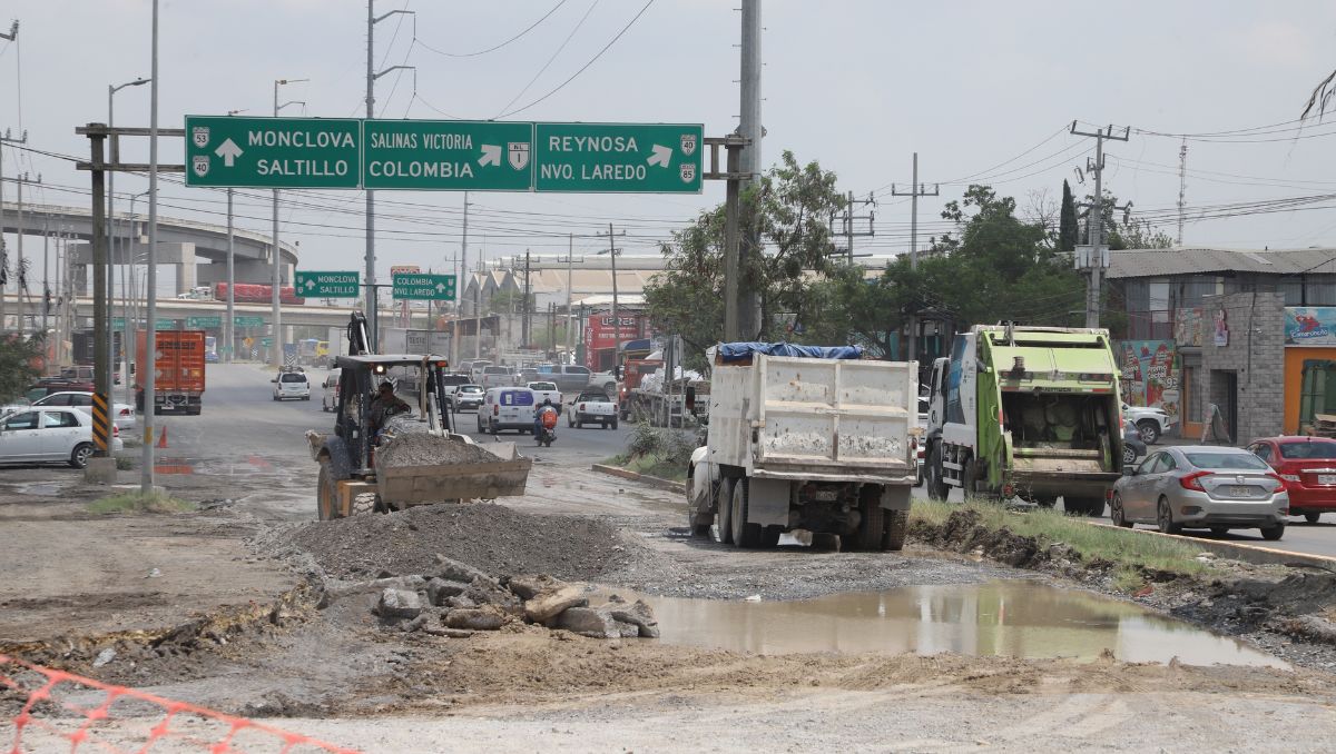 La obra vial creó tensión entre ambos entes. Roberto Alanís