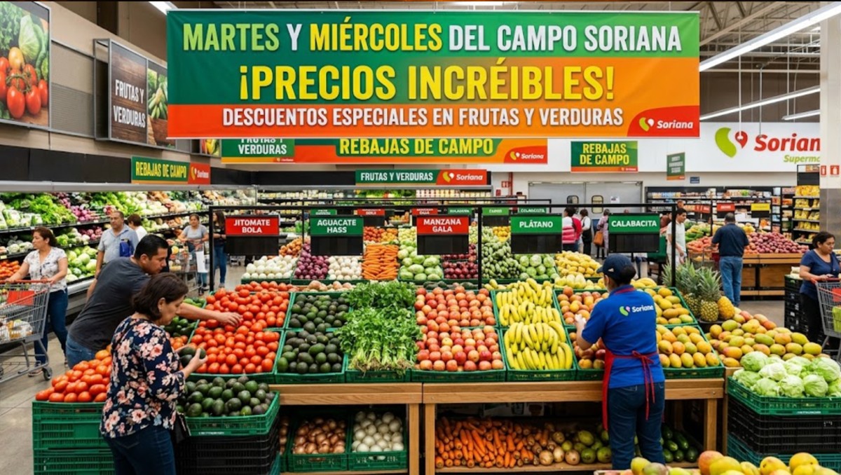 Ofertas y descuentos en el Martes y Miércoles del Campo en Soriana | IA Discover