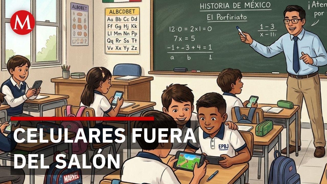 Padres de familia respaldan limitar celulares en escuelas para mejorar el aprendizaje