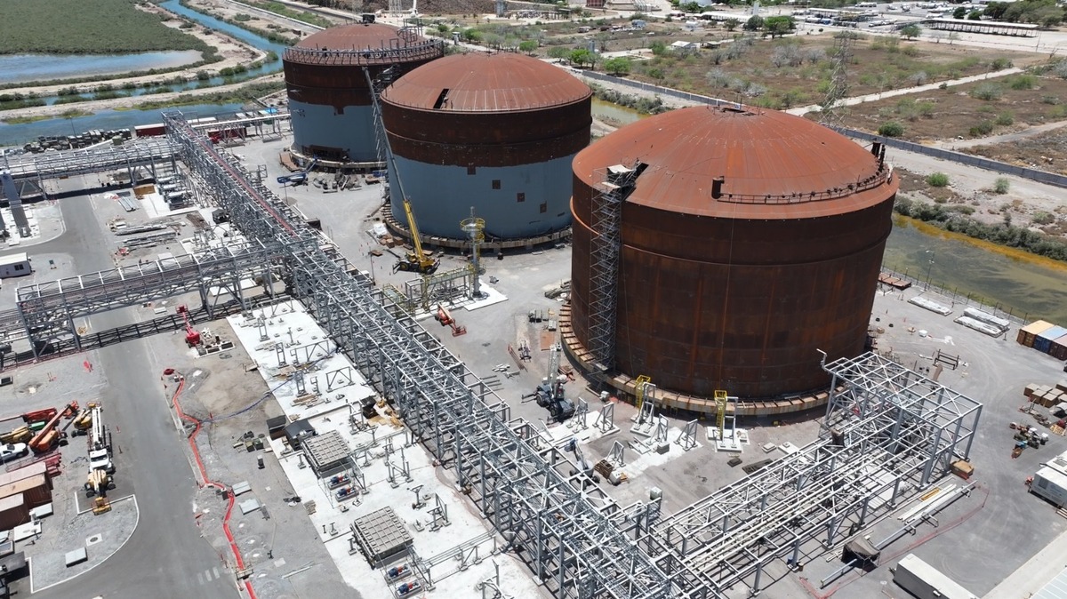 Planta de fertilizantes de Sinaloa. | Foto: Especial