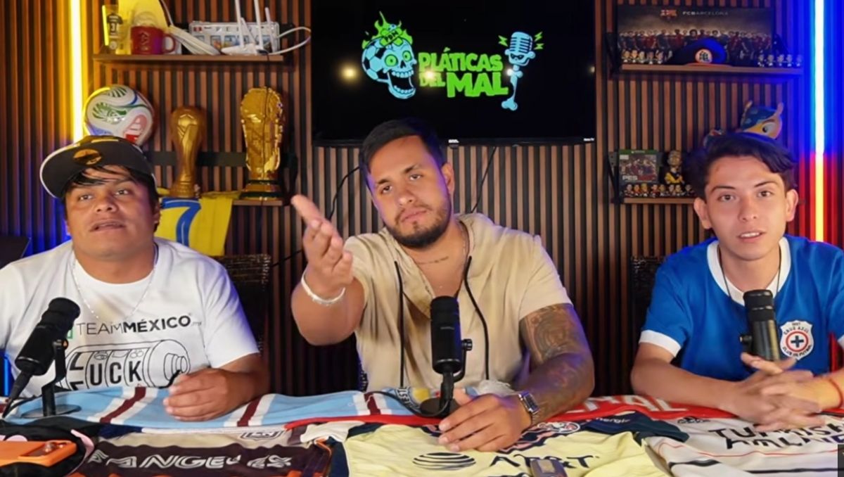 'Pláticas del Mal' ofrecen disculpas por sus comentarios misóginos a Cruz Azul Femenil (Captura de pantalla YouTube Mike Maquina del Mal TV)