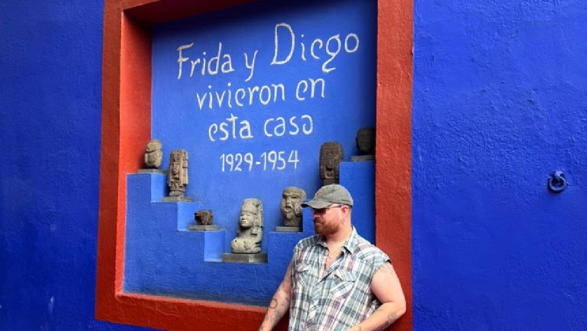 Sam Smith visita la Casa Azul de Frida Kahlo | Redes sociales