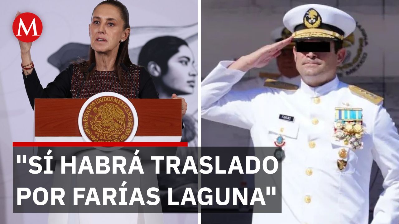 Sheinbaum confirma extradición del contralmirante Farías Laguna