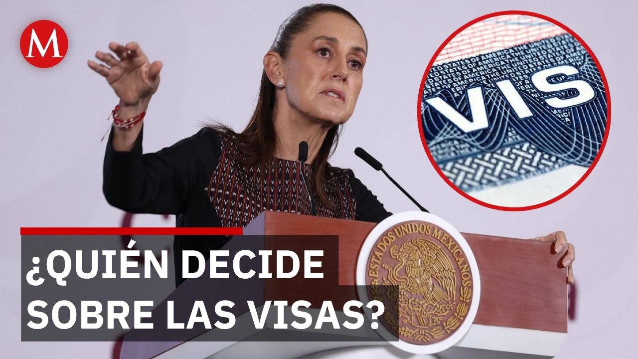 Sheinbaum revela qué sabe México sobre visas revocadas por EU
