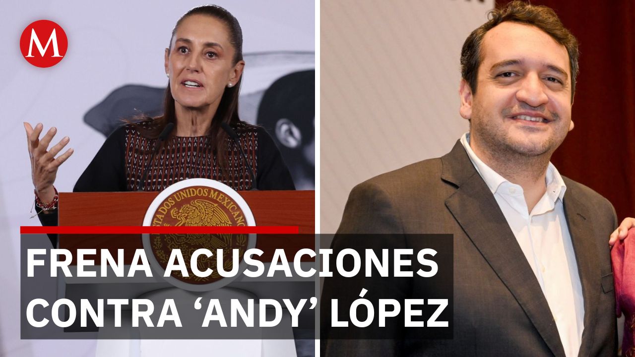 Sheinbaum ‘saca’ a Andy del huachicol fiscal: “No estuvo en el radar”