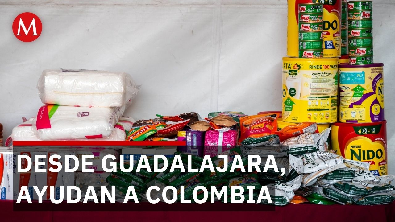 Tras los sismos en Colombia, colombianos en Guadalajara organizan colecta de ayuda