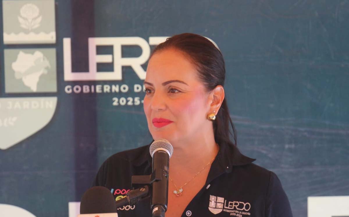 Susy Torrecillas, alcaldesa de Lerdo. | Foto: Rolando Riestra