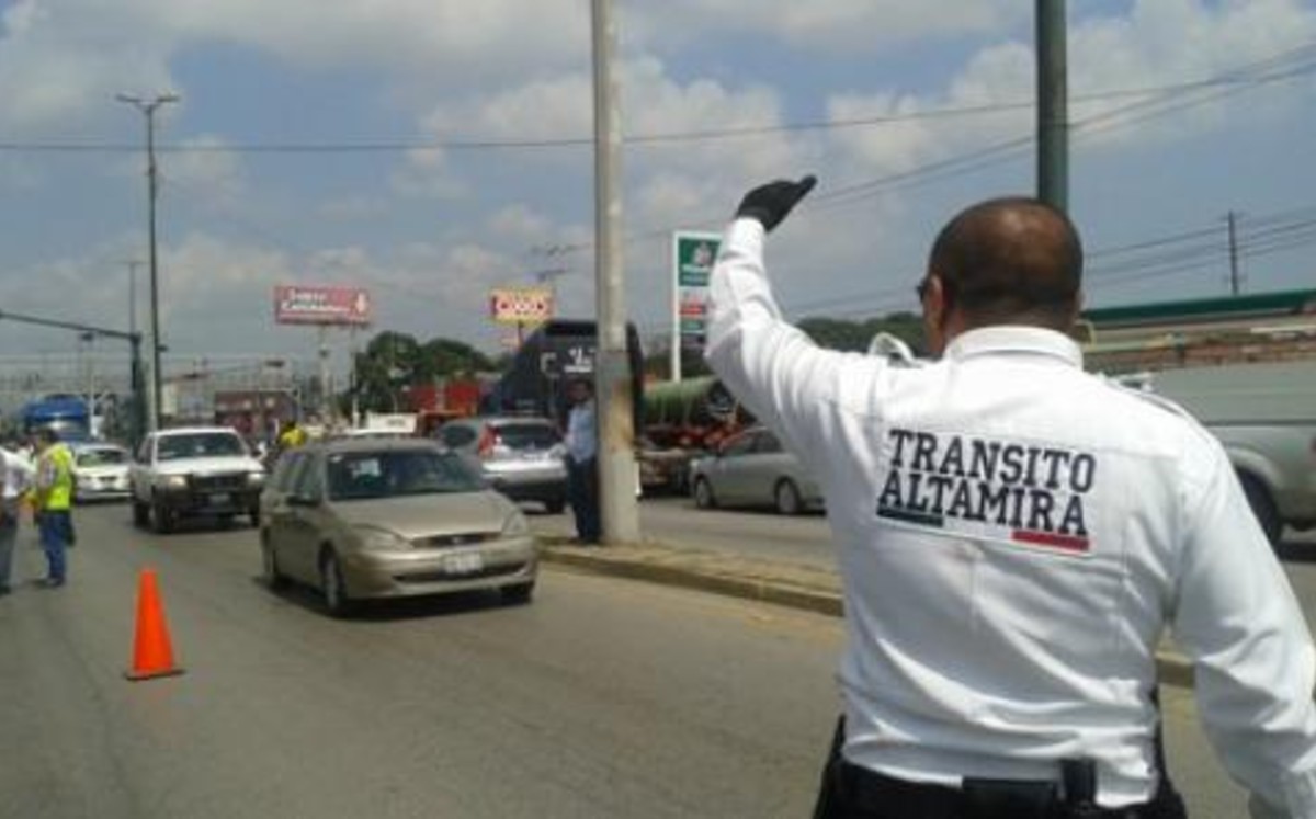 Tránsitos de Altamira serán vigilados. | Archivo