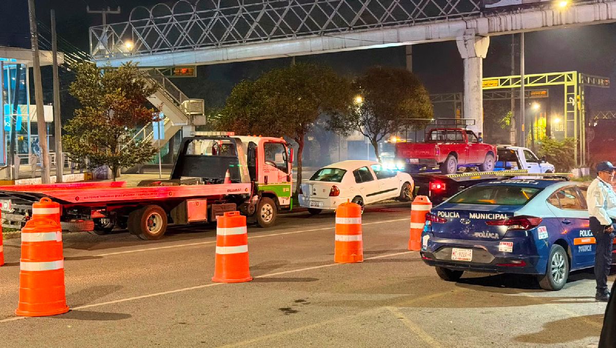Al menos 307 vehículos terminaron en el corralón por el alcoholímetro en Toluca. Foto: Ayuntamiento de Toluca