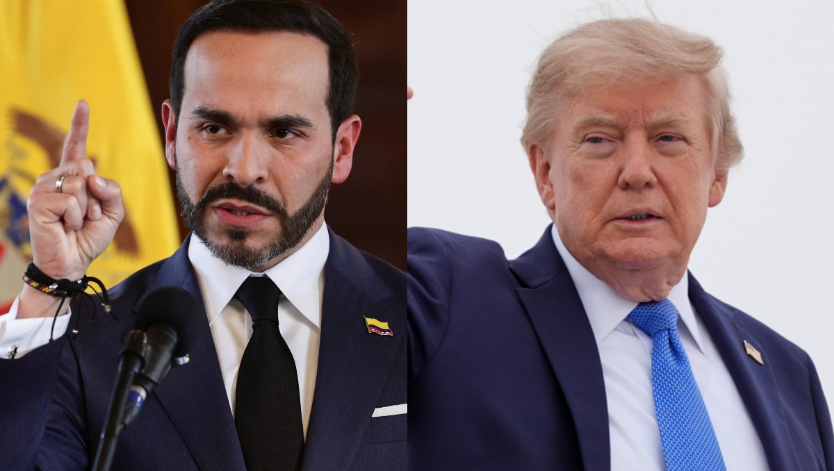 Abelardo De la Espriella, presidente de Colombia y Donald Trump, presidente de Estados Unidos. | AP/Reuters