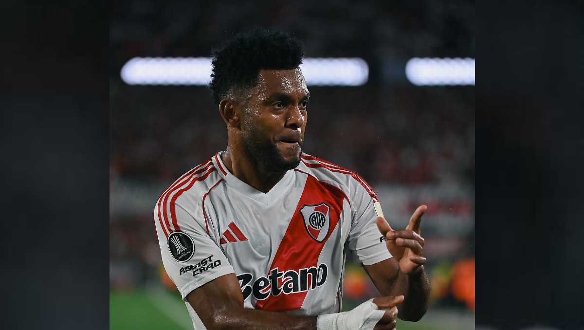 América, cerca de fichar a Miguel Borja (Instagram @riverplate)