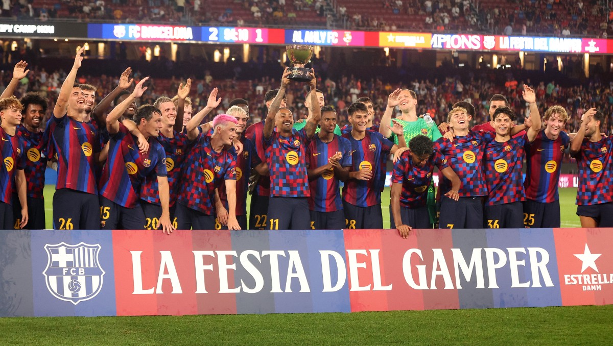 Barcelona se queda con el Trofeo Joan Gamper tras vencer al Al Ahly (Reuters)