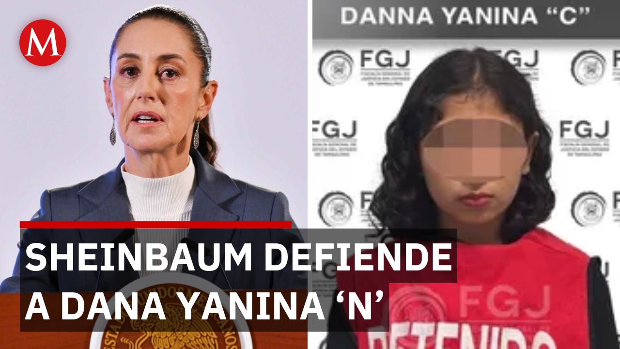 Dana acusada del feminicidio de Dafne, pero Sheinbaum la ve como víctima también