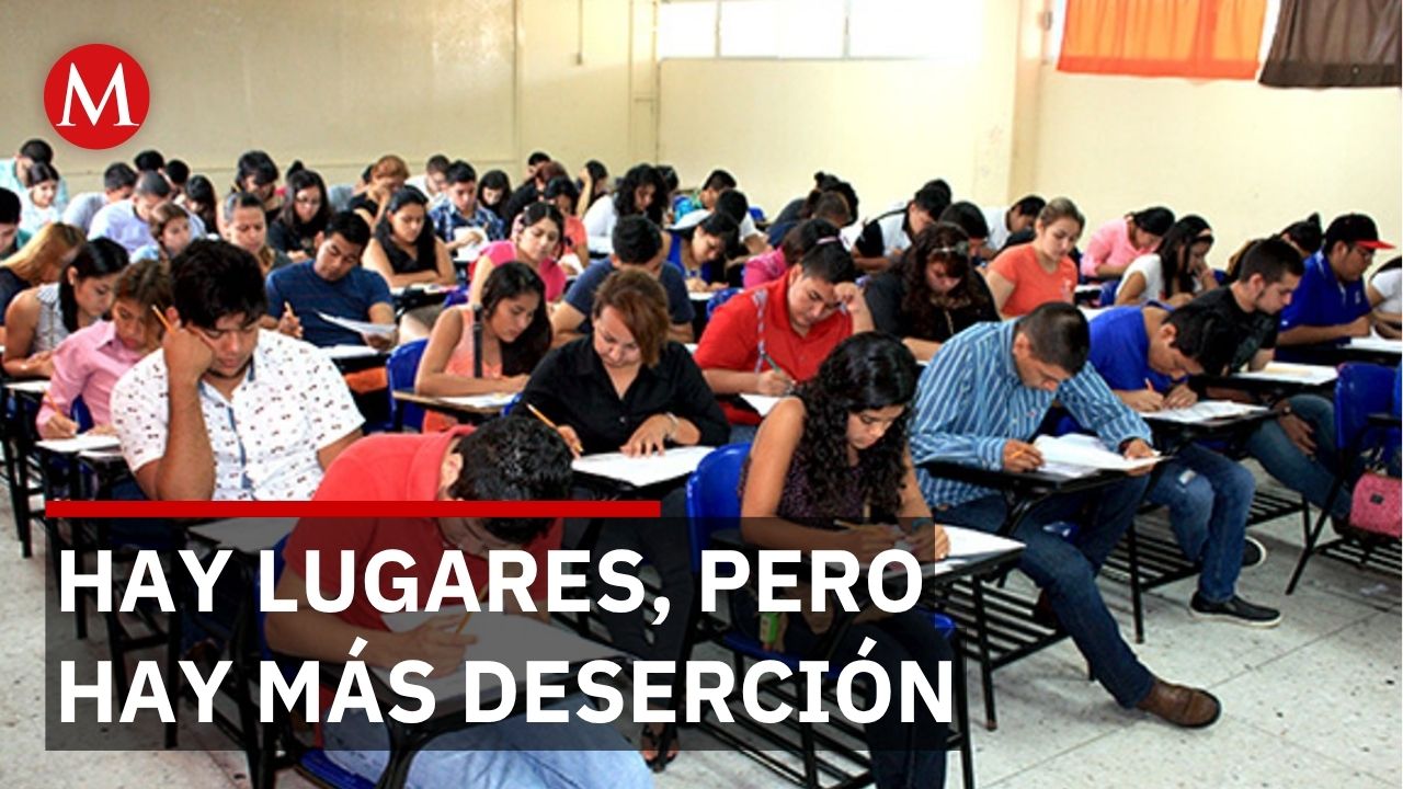Duplican lugares en bachillerato a 400 mil pero persiste abandono escolar del 45%