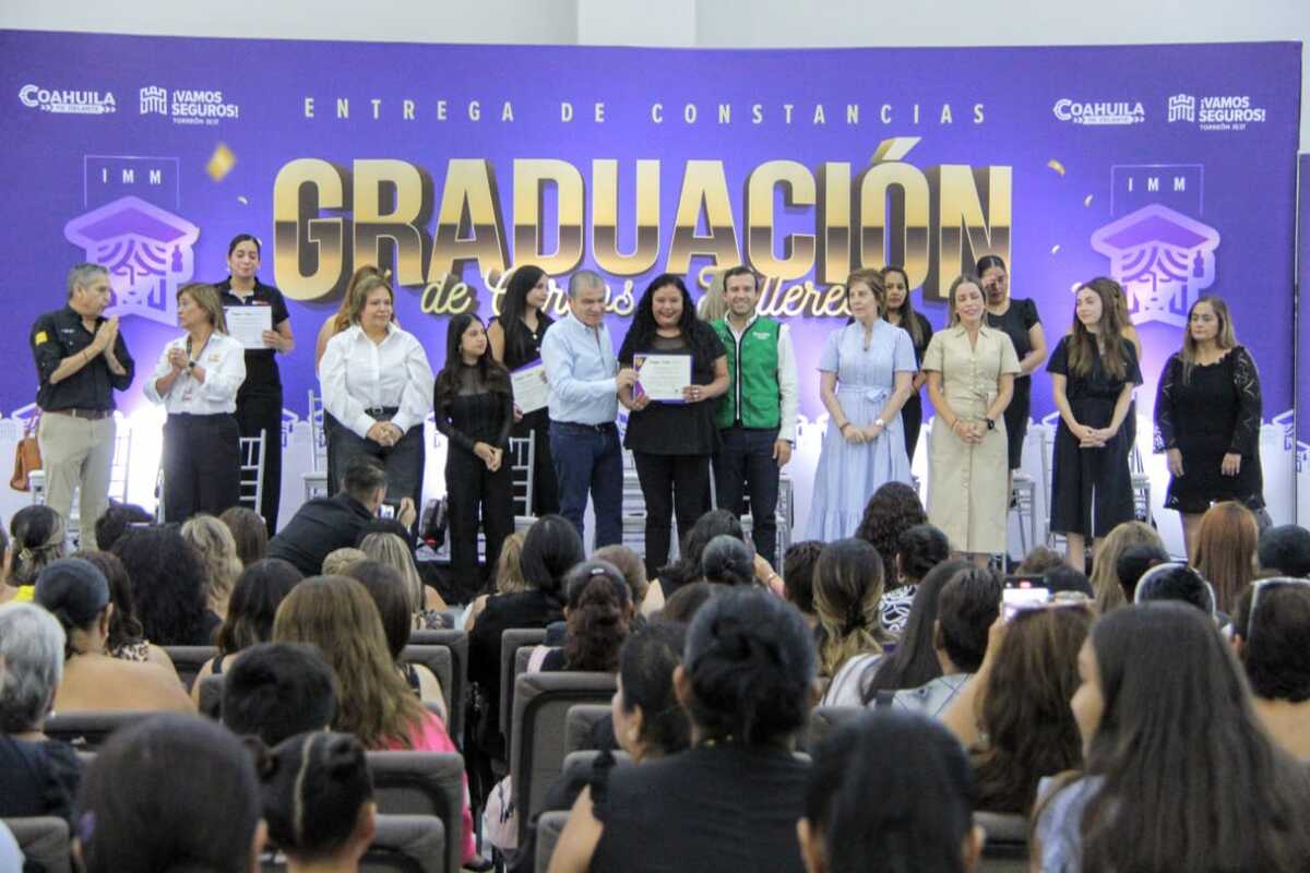 Impulsan autonomía económica de más de 190 mujeres en Torreón. | Roberto Amaya