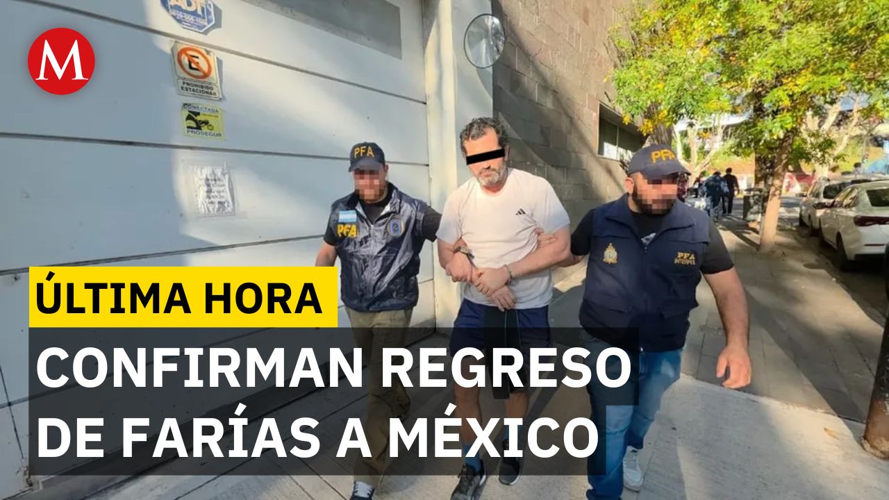 Interpol confirma deportación de Farías a México desde Argentina