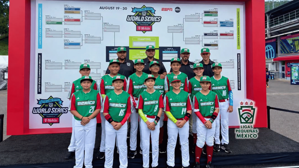 ¿Cuándo juega México en la Serie Mundial de Pequeñas Ligas 2026? (Facebook @LigasPequenasBeisbolMexico)
