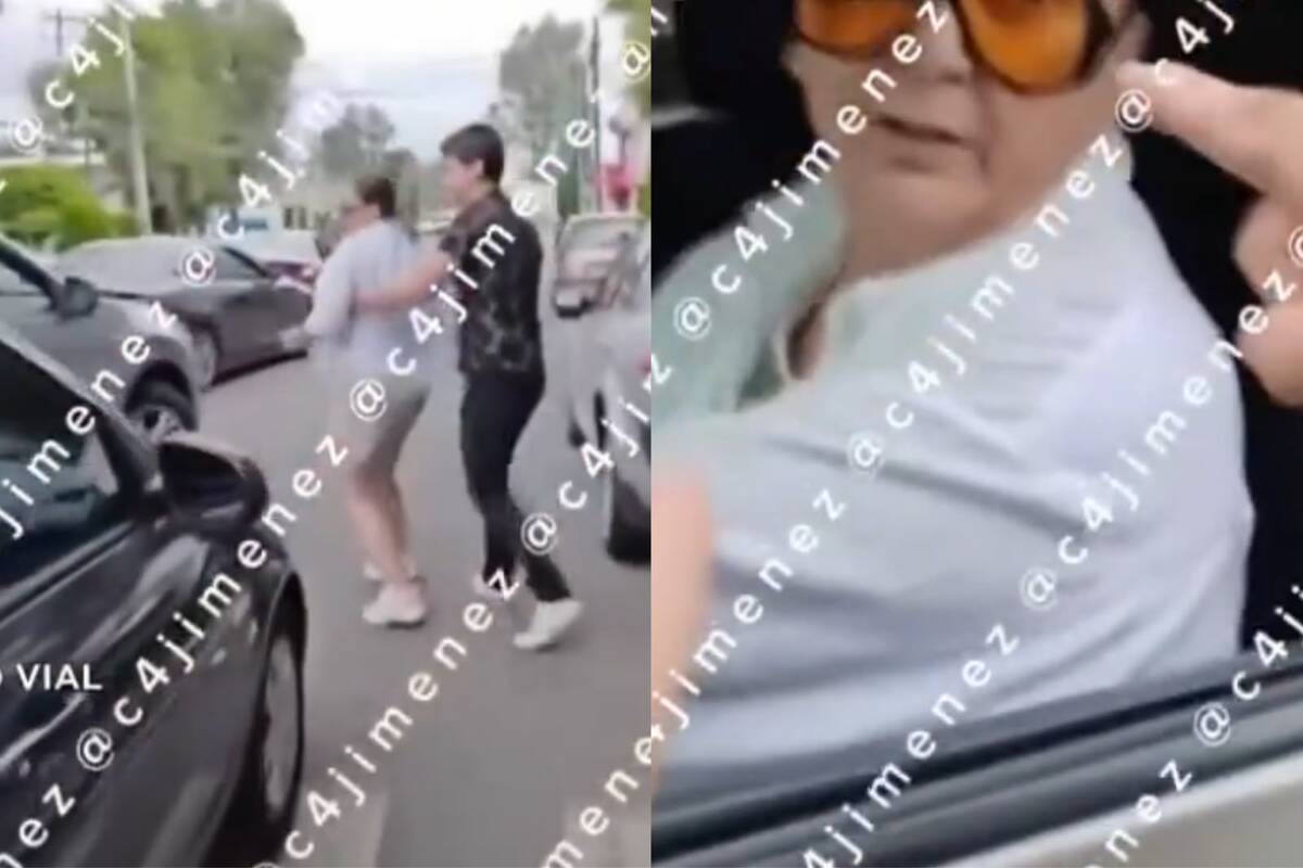 La acusada escapó de la zona antes de que llegaran los policías.