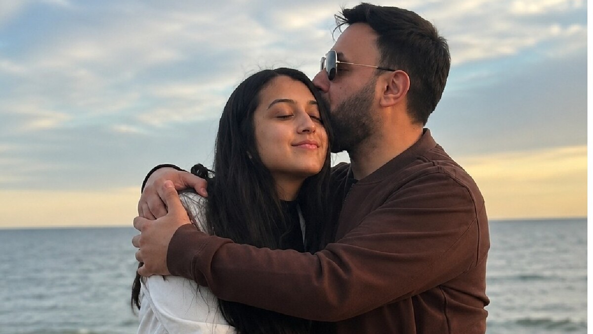 Lucas Sugo junto a su hija Florencia | Redes sociales