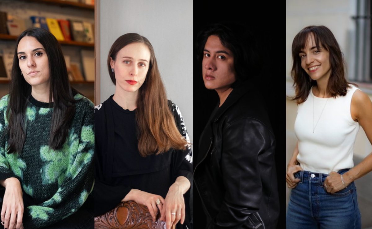 Lucía Solla Sobral, Elisa Díaz Castelo, J. J. Maldonado y Marta Jiménez Serrano forman parte de la iniciativa. (Foto: FIL Guadalajara)