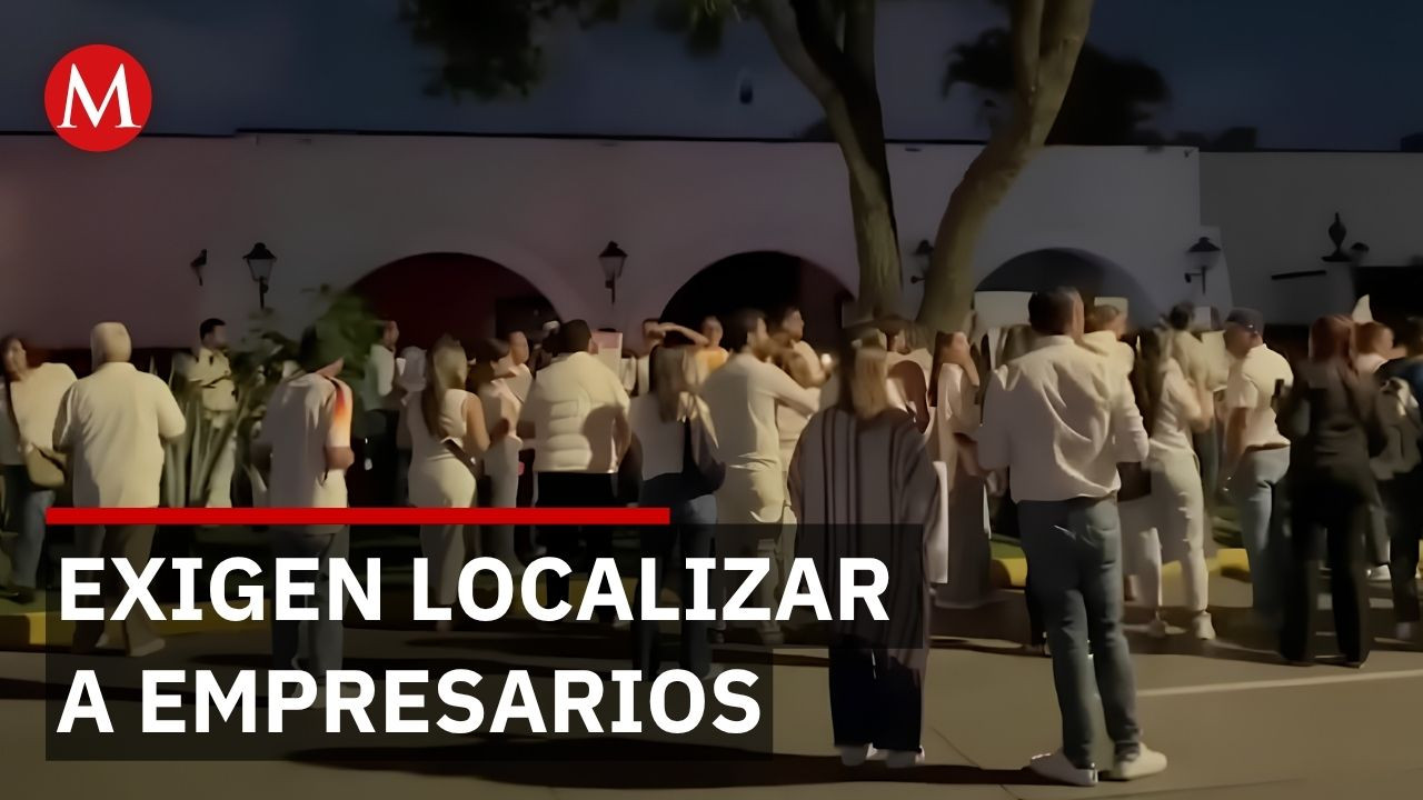 Marchan en Jalisco por desaparición de 2 empresarios inmobiliarios
