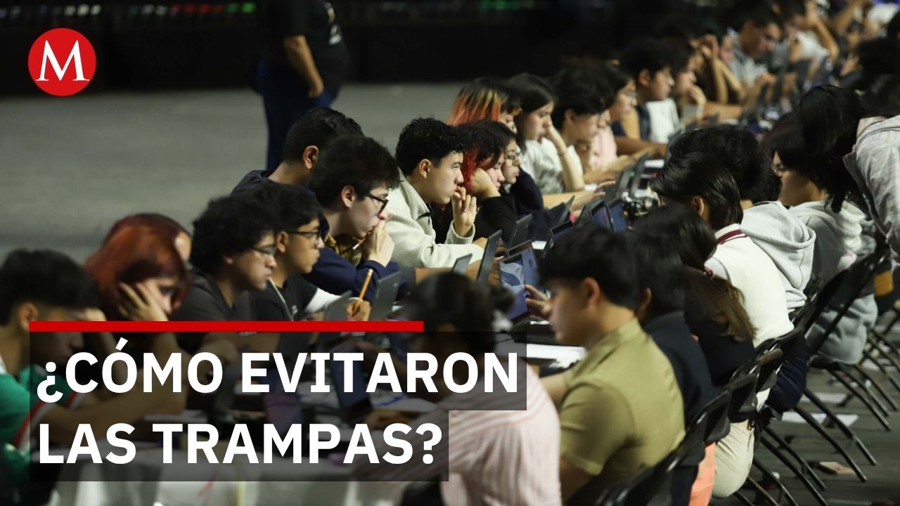 Masivo examen de la UNAM: 18 mil aspirantes acuden al Palacio de los Deportes entre operativos
