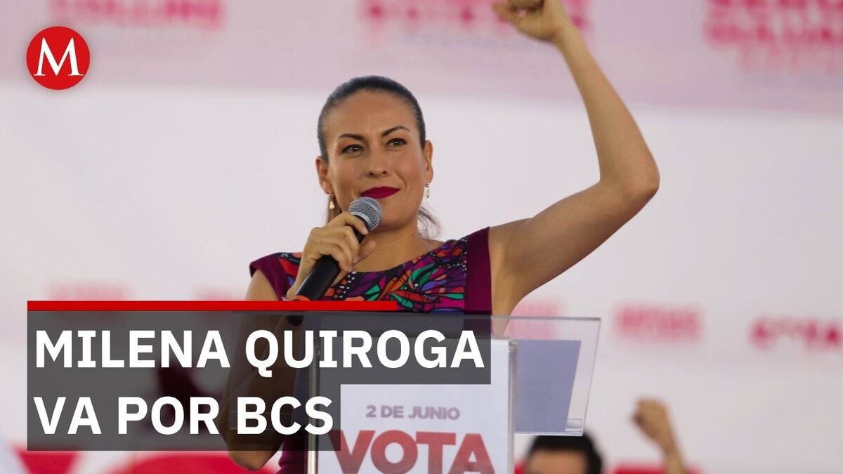 Milena Quiroga asegura ventaja en encuestas rumbo al proceso interno de Morena en BCS