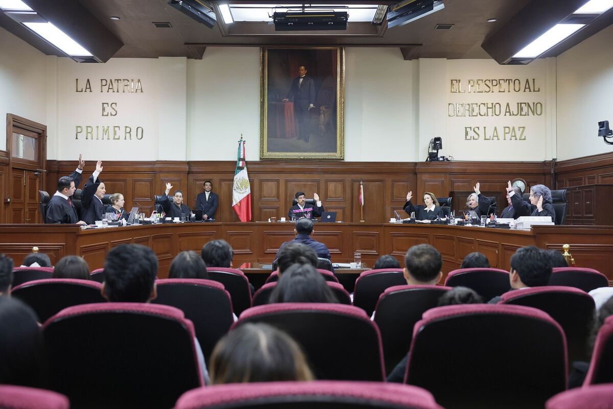 El pleno de la Suprema Corte de Justicia de la Nación. | Foto: Cuartoscuro