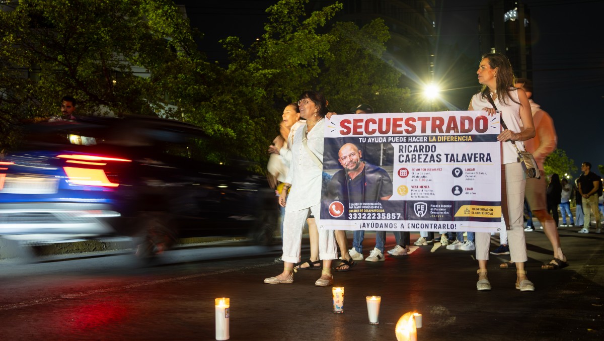 Una nueva protesta exige que localice a los empresarios Ricardo Cabezas y Octavio Haro Cachua (Farid Santos)