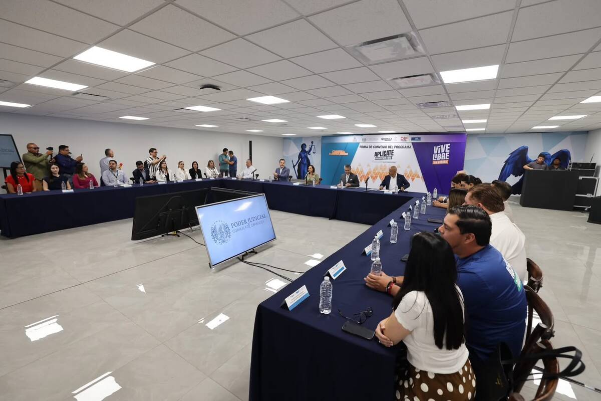 Reincide 22% de delincuentes con adicciones que no reciben terapia.| Fotos: Cortesía del Tribunal Superior de Justicia del Estado.