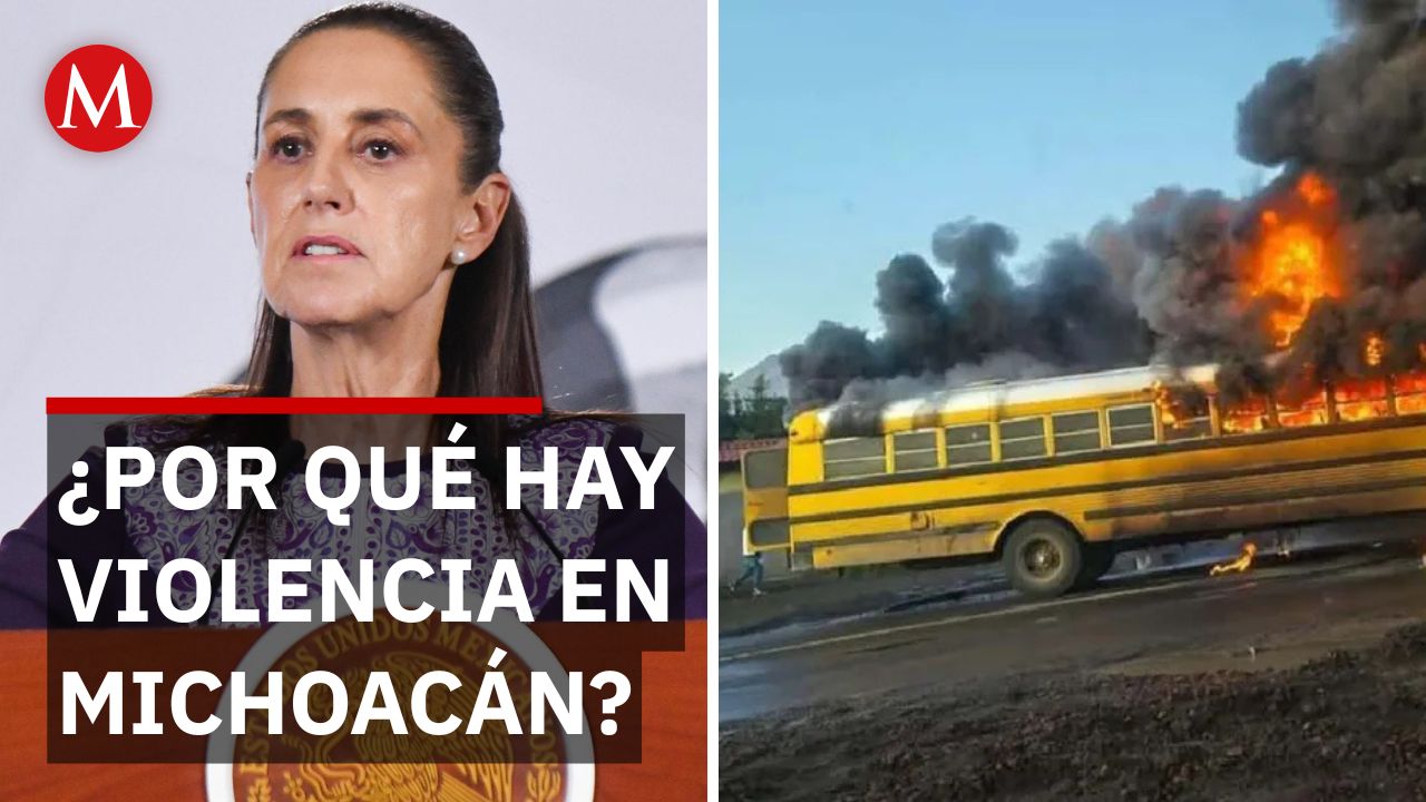 Sheinbaum confirma violencia en Michoacán tras captura de varios objetivos