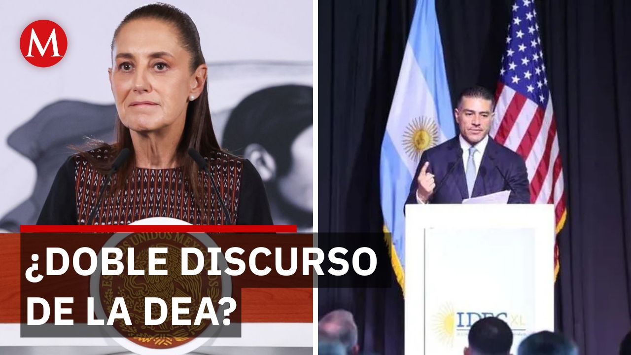 Sheinbaum explica por qué Harfuch acudió a conferencia de la DEA en Argentina