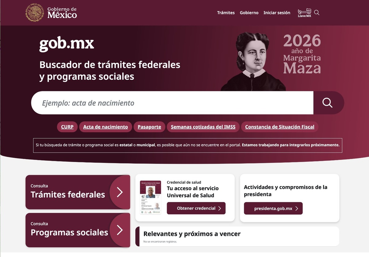 Los sitios del gobierno de México estuvieron temporalmente suspendidos. | Foto: Especial