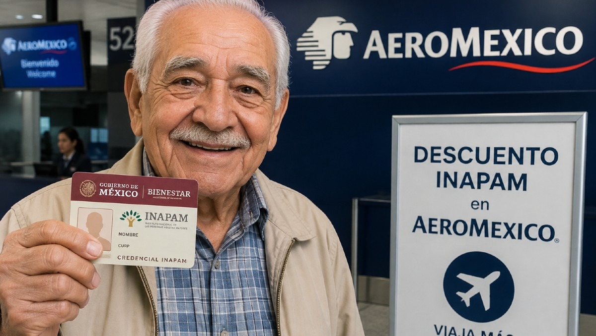 Aeroméxico da descuento a los adultos mayores  con INAPAM | IA Discover