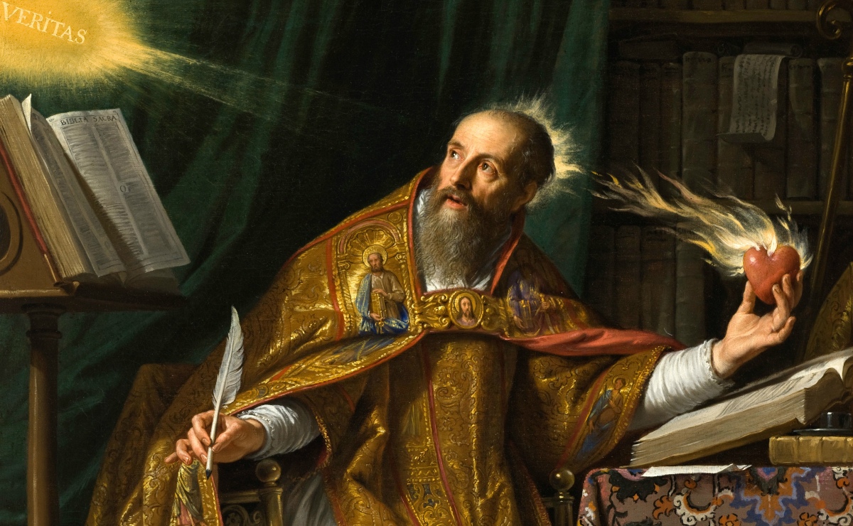 Agustín de Hipona, 354-430. (Wikimedia Commons)