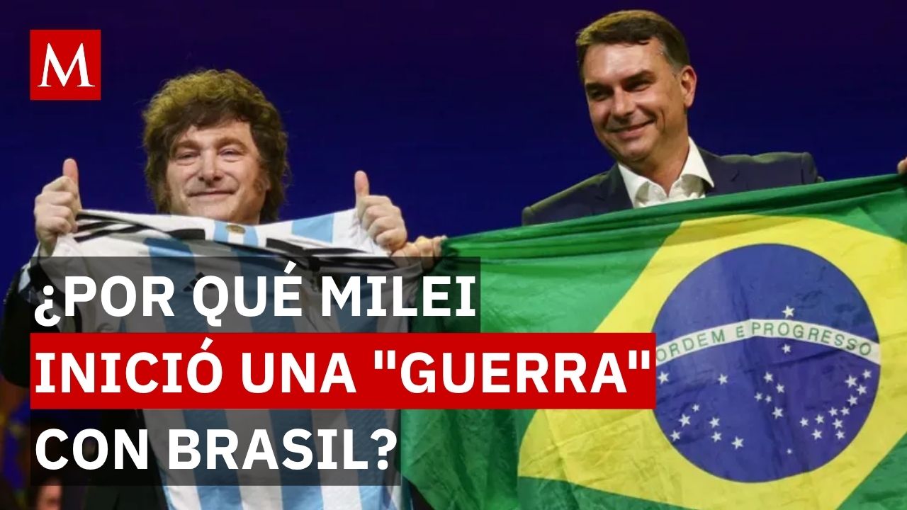 De aliados a rivales: así se rompió la relación entre Javier Milei y Luiz Inácio Lula da Silva